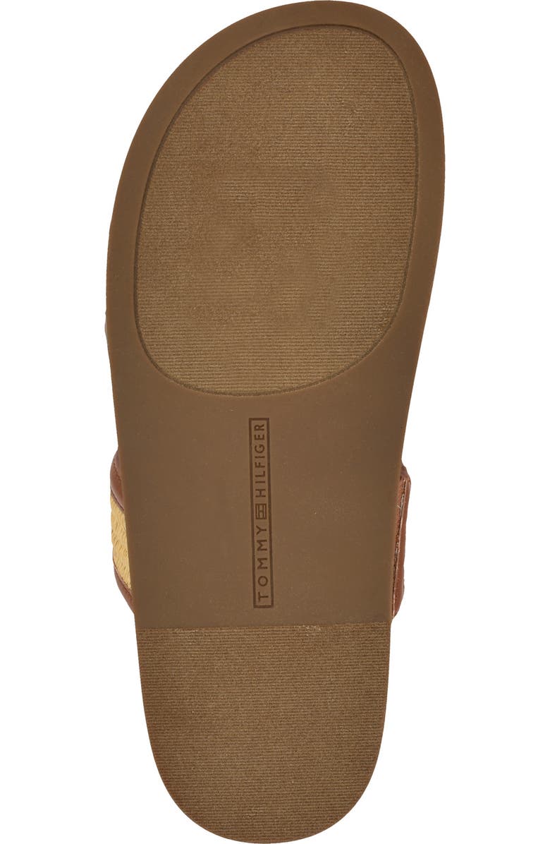 Tommy Hilfiger Jiana Slide Sandal, Alternate, color, Natural/ British Tan