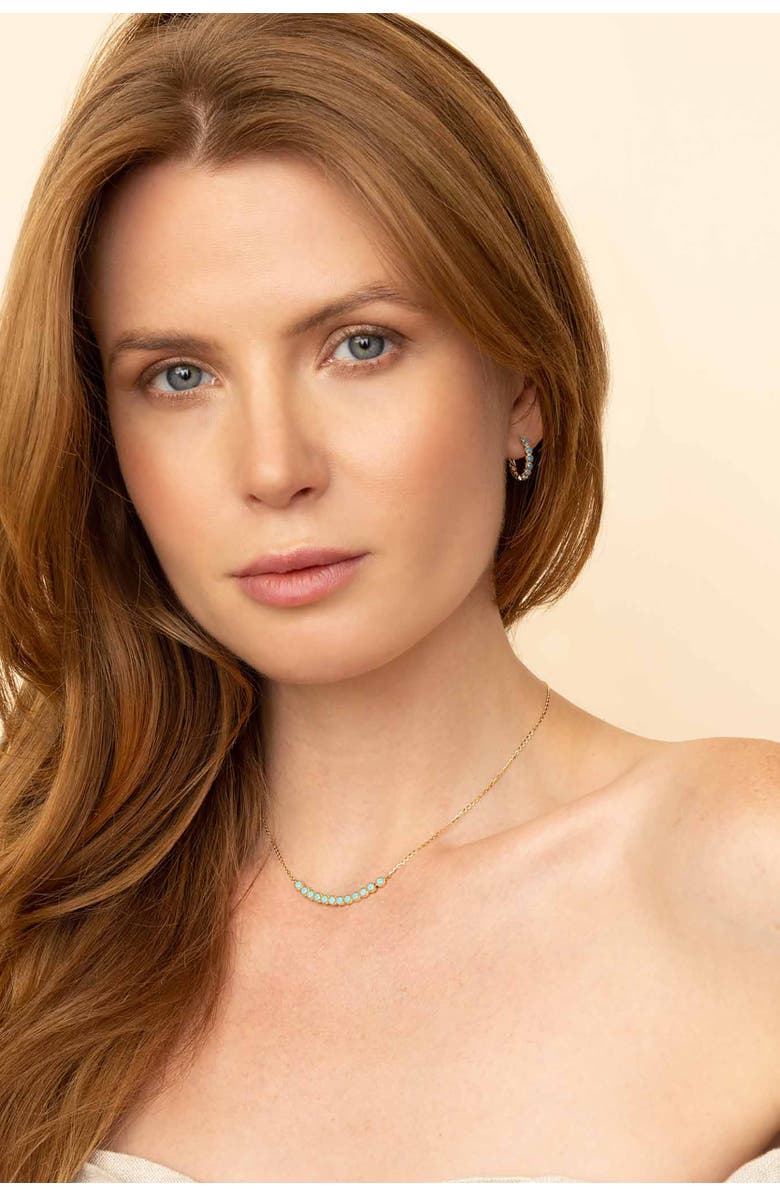 Oradina 14K Yellow Gold Oasis Pendant Necklace, Alternate, color, Yellow Gold