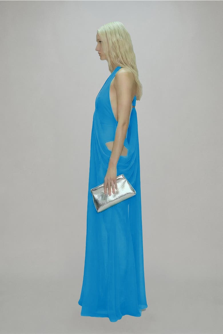 Mina Maxi Dress, Alternate, color, Lapis Blue