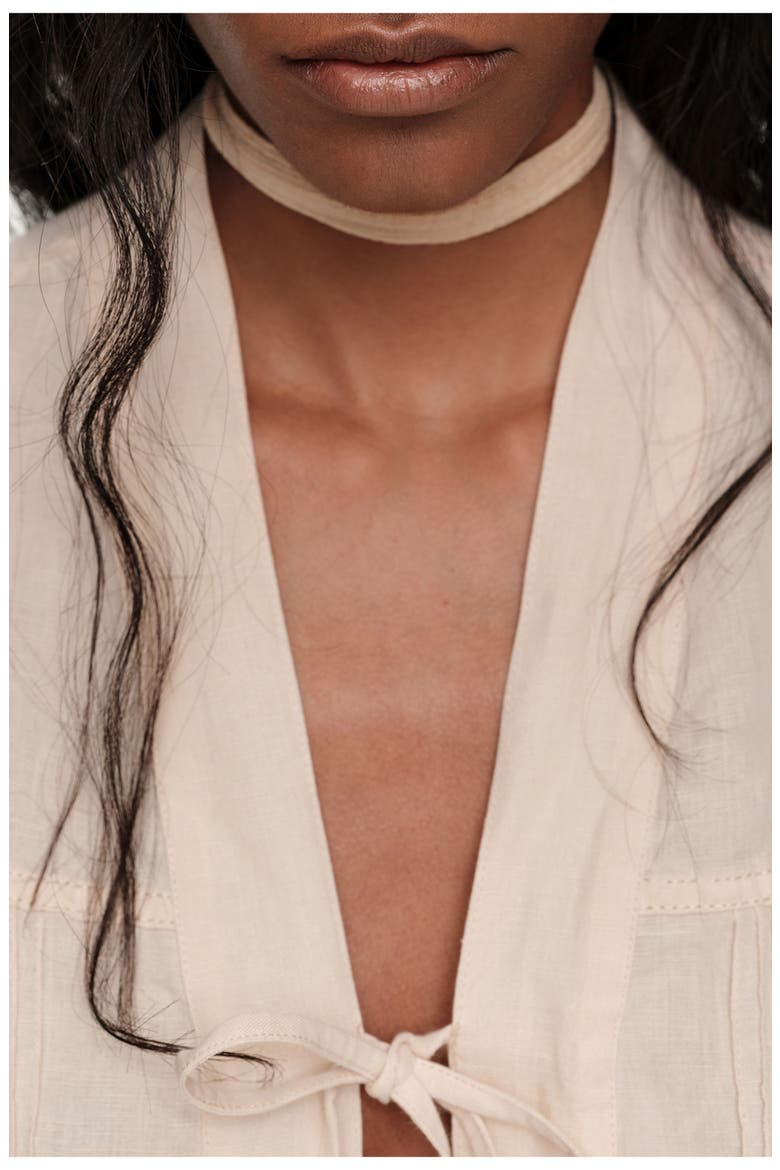 Mini Embroidered Kimono Jacket, Alternate, color, SAND