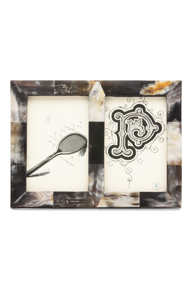 Essen Dark Double Picture Frame, Main, color, DARK
