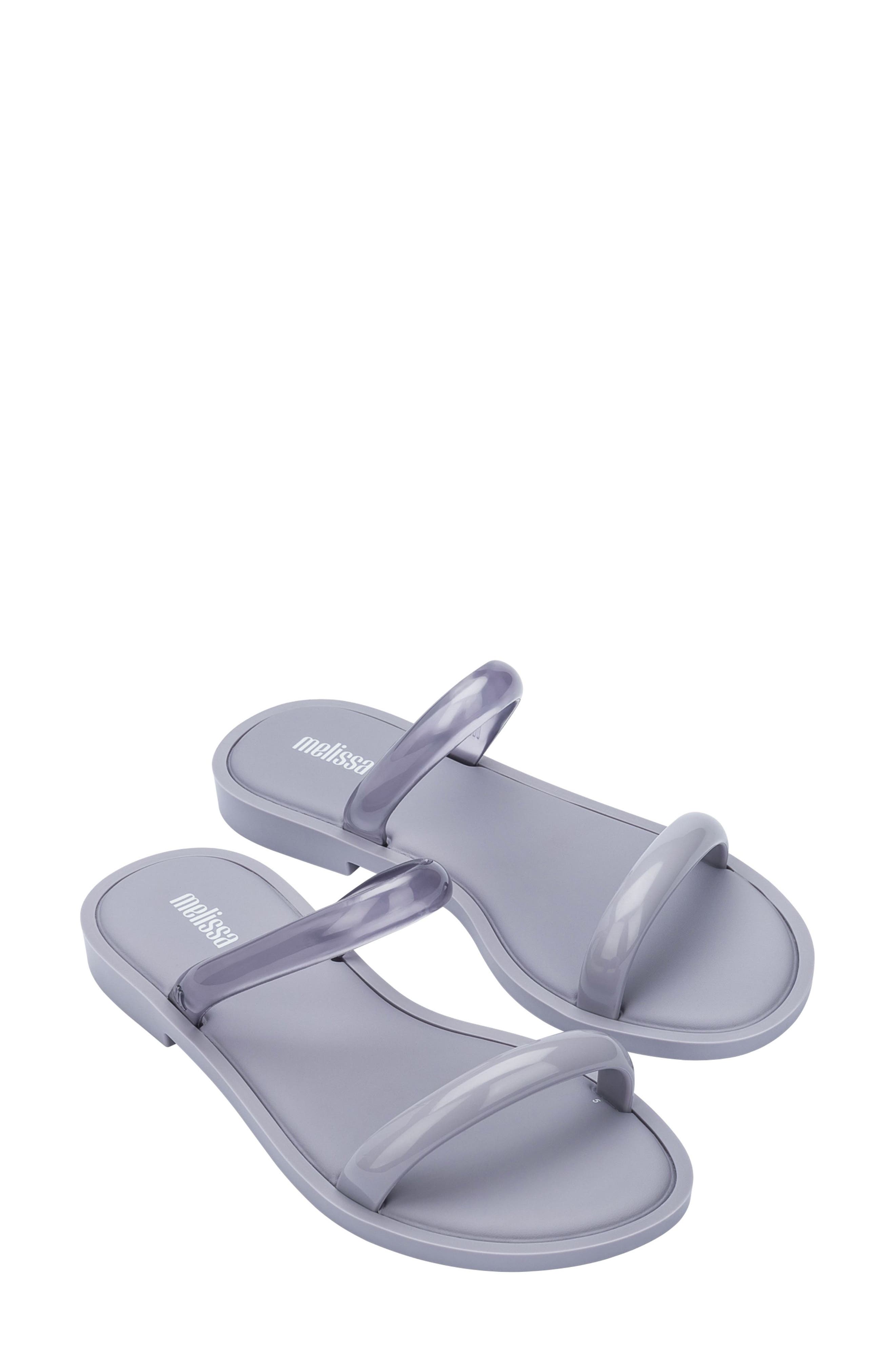 Wave Slide Sandal, Main, color, GREY/ GREY