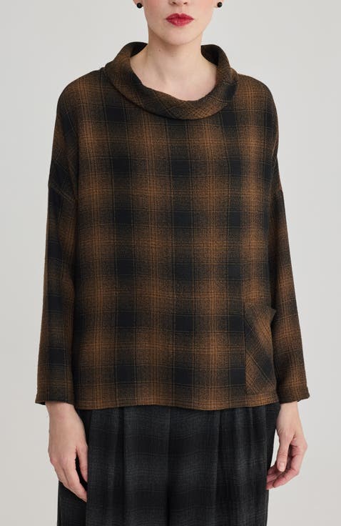 Bianca Plaid Boxy Top
