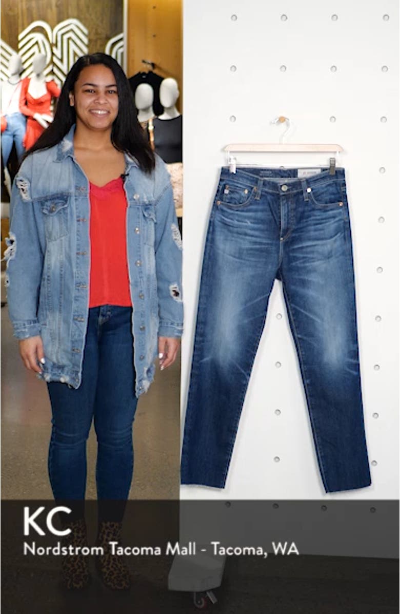 The Isabelle Ankle Straight Leg Jeans, sales video thumbnail