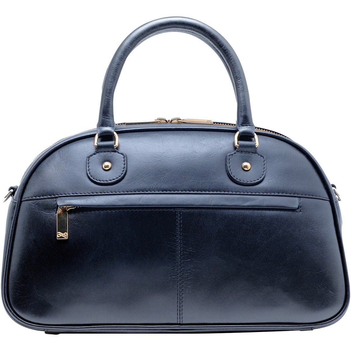 LUSSO New York Yankees Rhetta Bowler Bag, Alternate, color, Navy