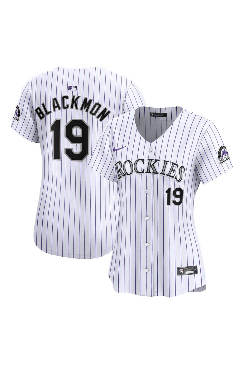 Women's Nike Charlie Blackmon White Colorado Rockies Home Limited Player Jersey, Main, color, White