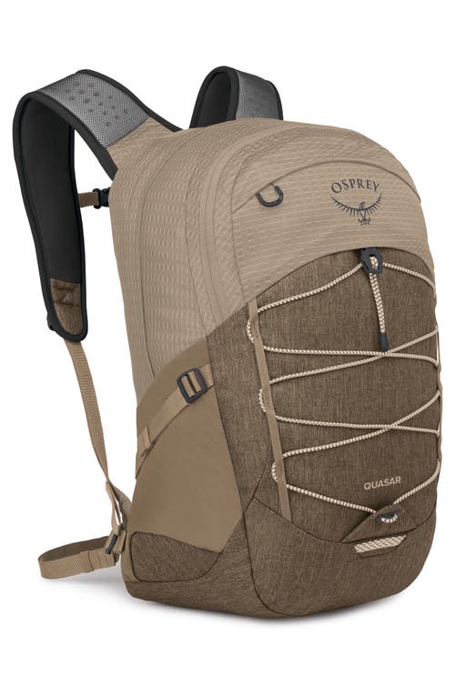 Osprey Quasar 26-liter Backpack In Alpaca Tan/latte Brown Heather