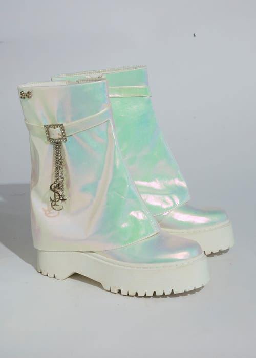SPARKL SPARKL STELLA COMBAT BOOT 