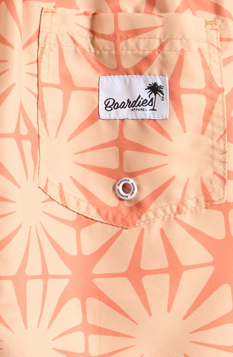Boardies Kids' Nature's Med Swim Trunks, Alternate, color, Sand/ Caramel