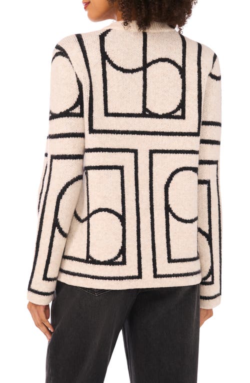 Halogen ® Geometric Sweater In Neutral