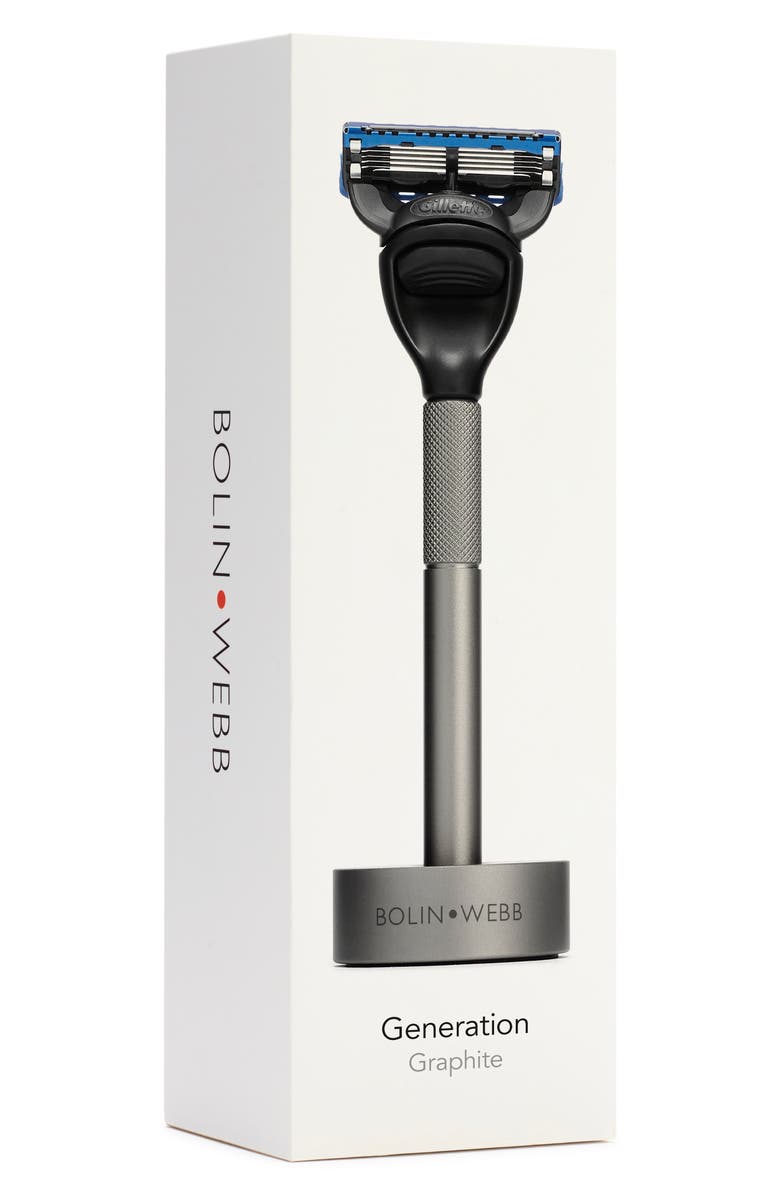 BOLIN WEBB Generation Grey Razor & Stand, Alternate, color,
