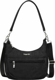 BAGGALLINI Modern Pocket Half Moon Shoulder Bag