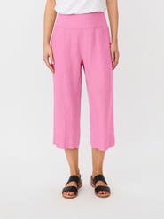 Masai Copenhagen Mapallas Linen Cropped Trousers