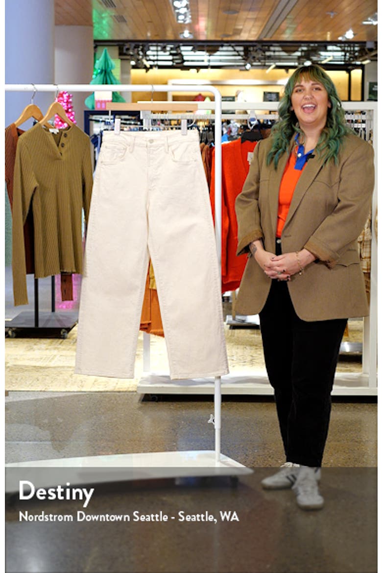 The Dodger High Waist Wide Leg Ankle Jeans video