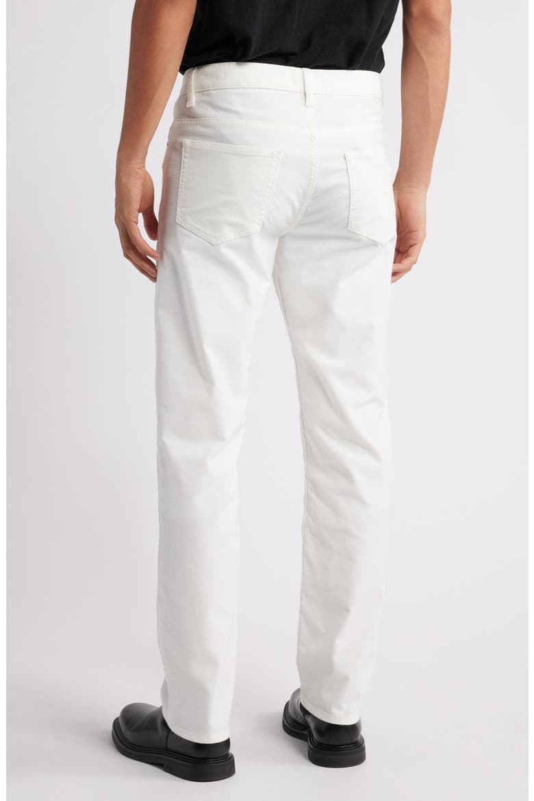 The Straight Leg Jeans, Alternate, color, OFF WHITE