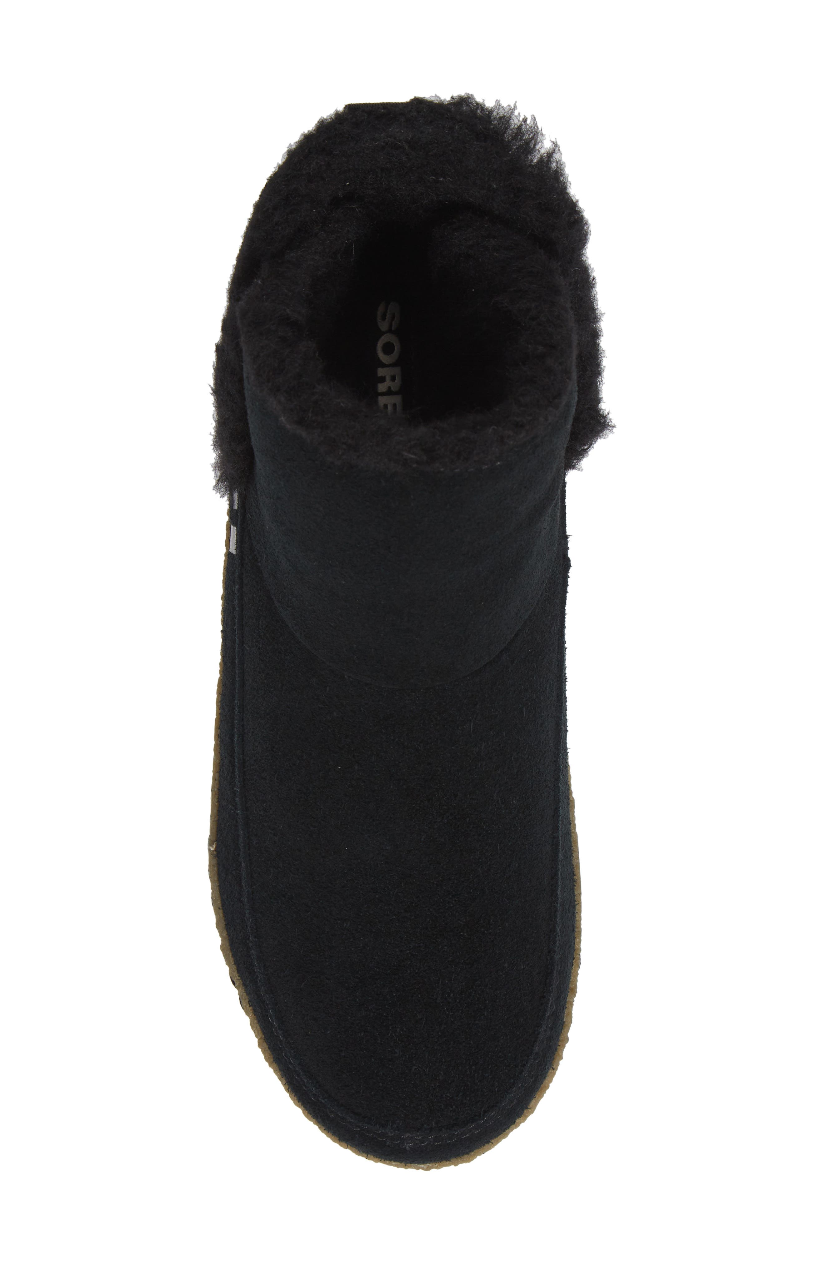 SOREL Nakiska Faux Fur Lined Bootie, Alternate, color, Black Sage