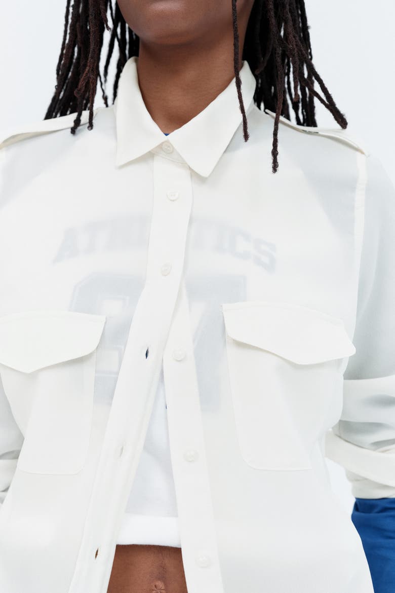 Utility Shirt, Alternate, color, Cream