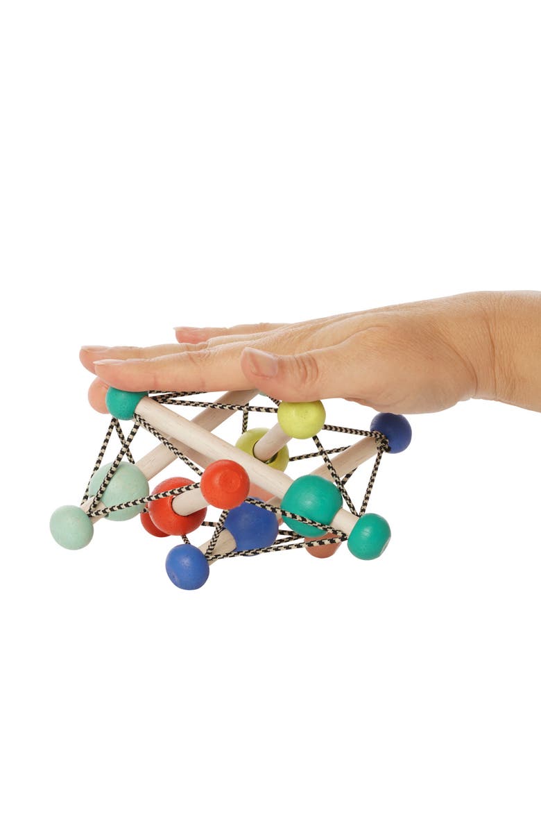 Manhattan Toy Skwish Colorpop Teether & Rattle Activity Toy, Alternate, color, Multi-Color