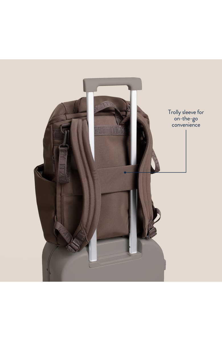 Itzy Ritzy Belong Bucket Backpack, Alternate, color, Chocolate