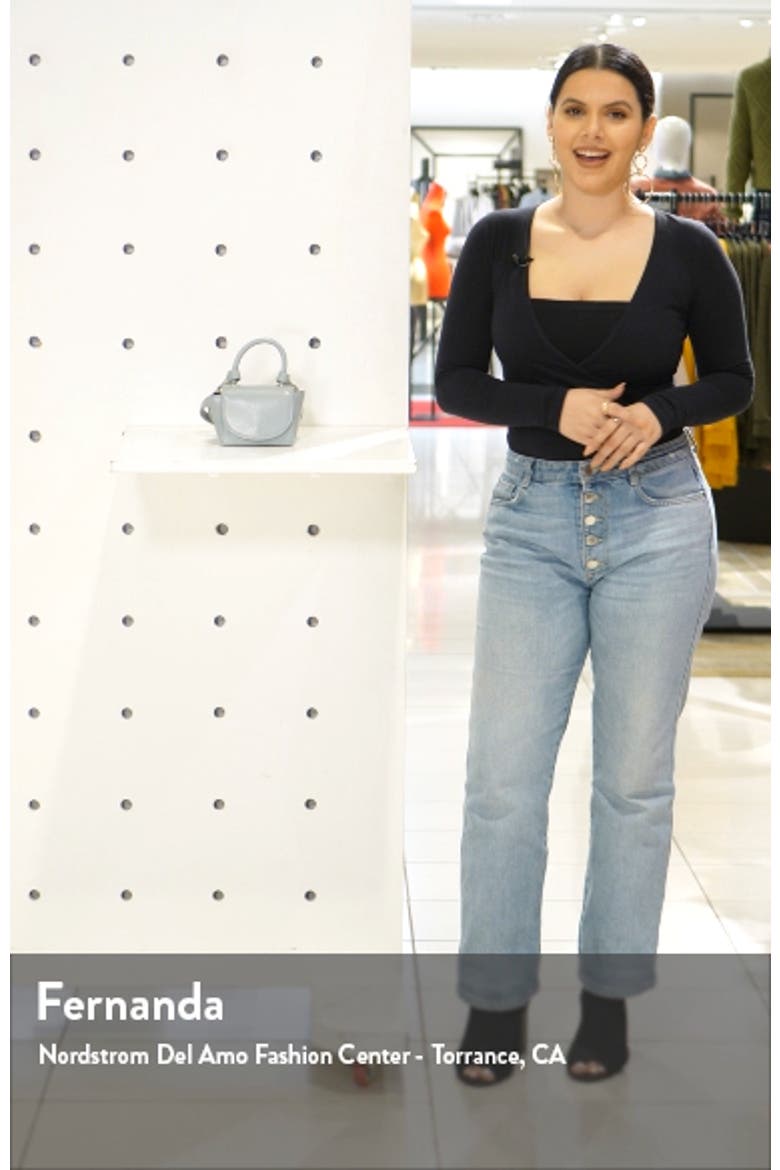 Mini Ken Faux Leather Crossbody Bag video