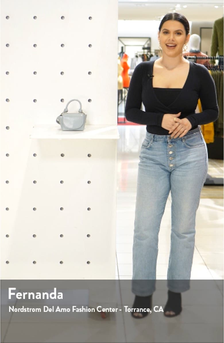 Mini Ken Faux Leather Crossbody Bag, sales video thumbnail