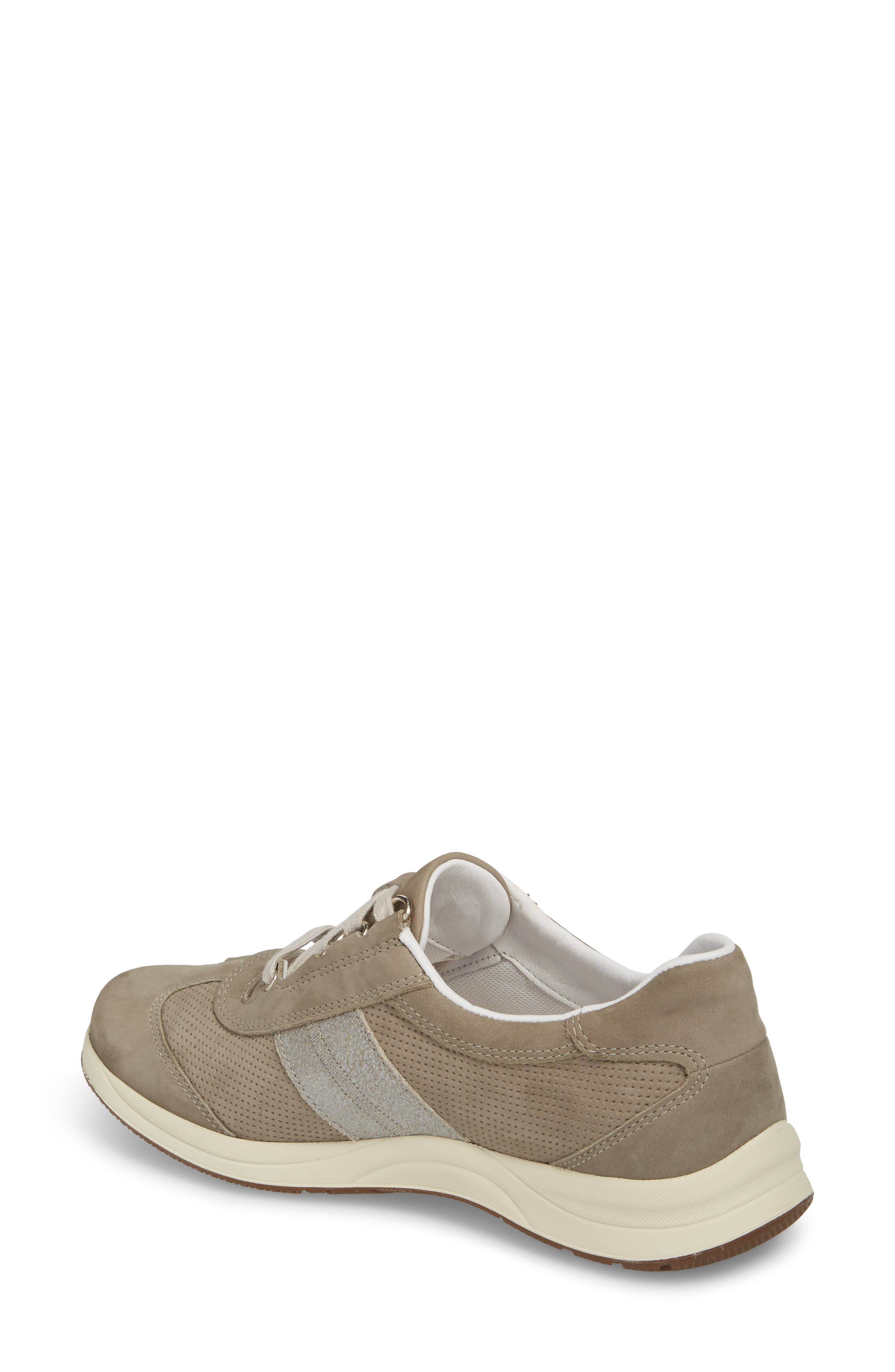 Mephisto Laser Perforated Walking Shoe, Alternate, color, 