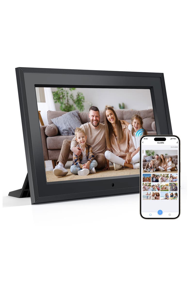 7" WiFi Digital Picture Frame, Main, color, Black