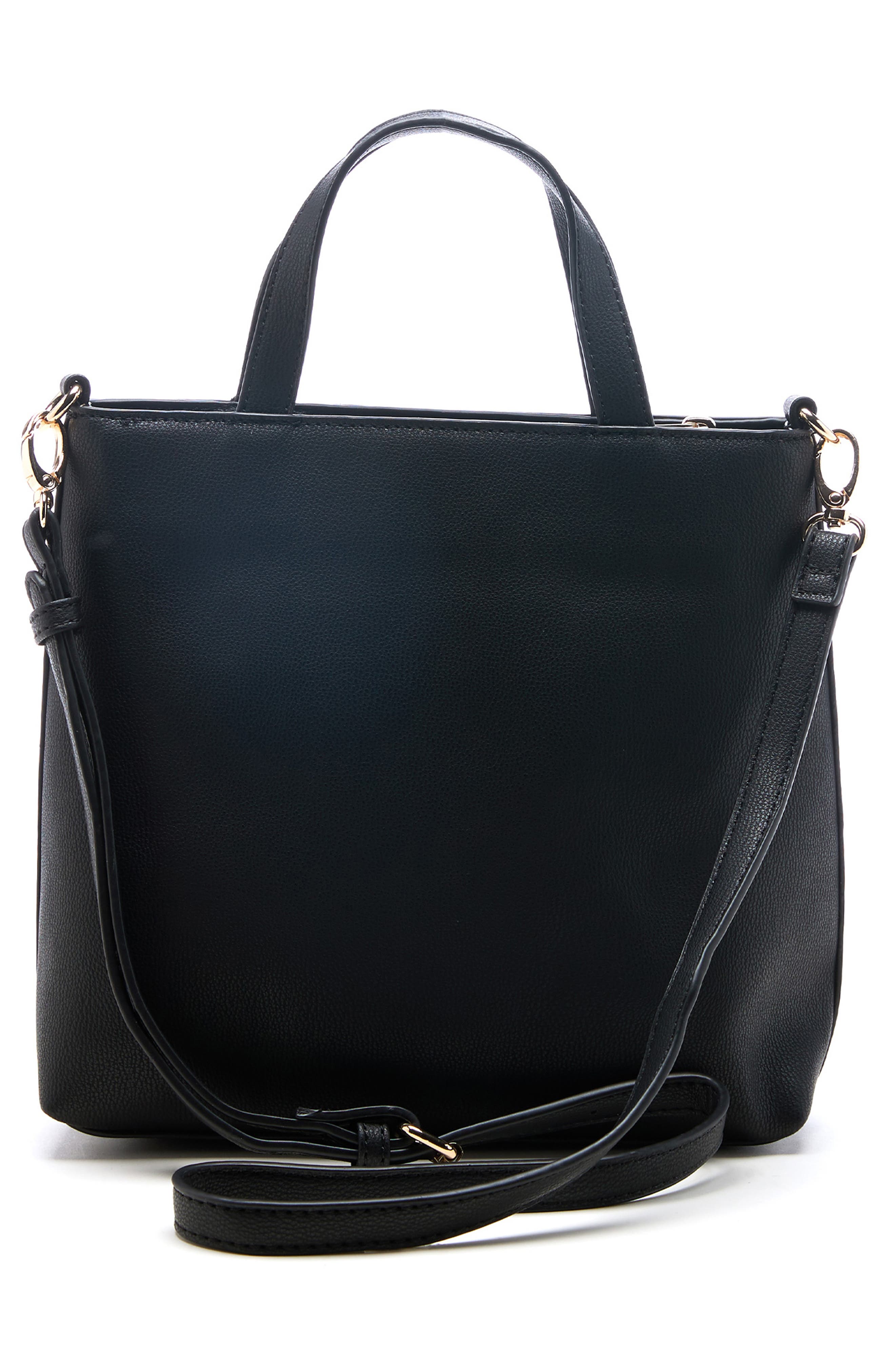 Sole Society Faux Leather Tote, Alternate, color, 