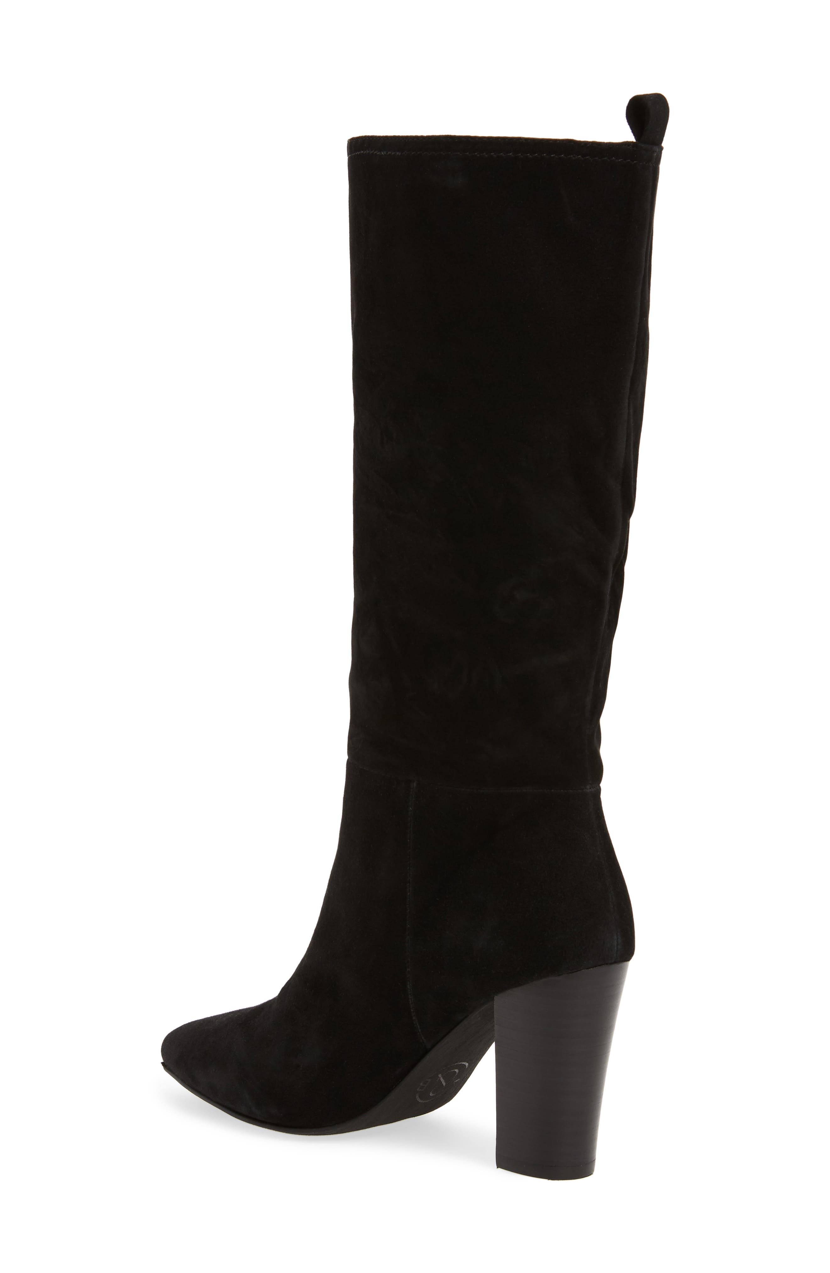 Austin Boot, Alternate, color, BLACK SUEDE