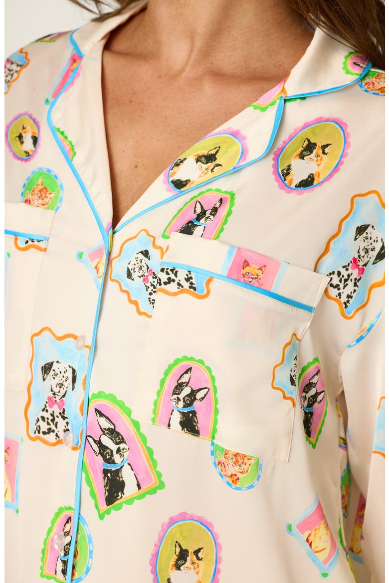 Picture Purfect Pajamas, Alternate, color, BEIGE MULTI