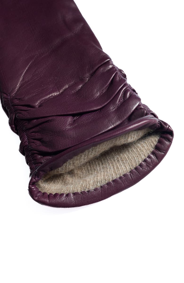 Paula Rowan Meggan Silk Lined Leather Gloves, Alternate, color, 