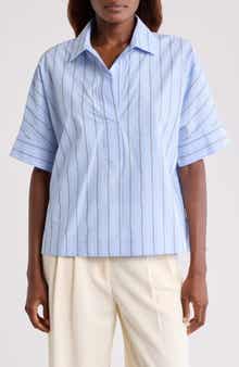 Nordstrom Oversize Poplin Popover Shirt