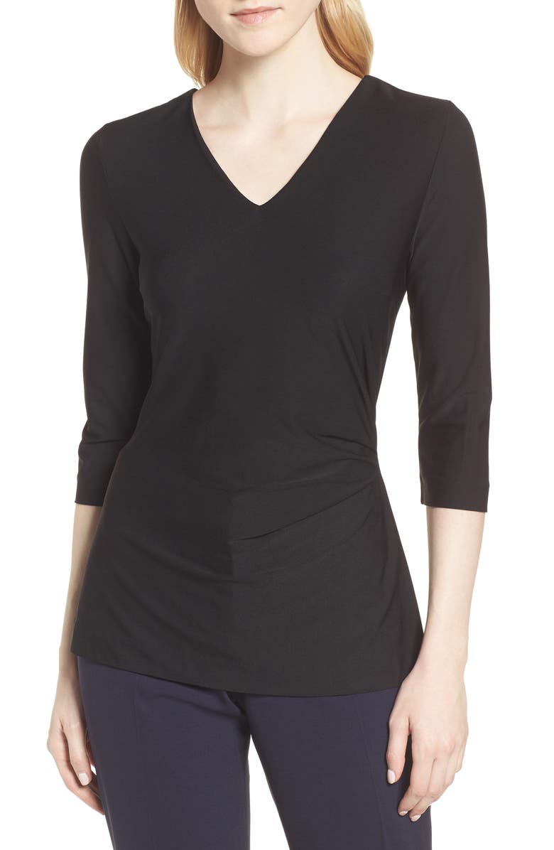 BOSS Epana Jersey Top, Main, color, 