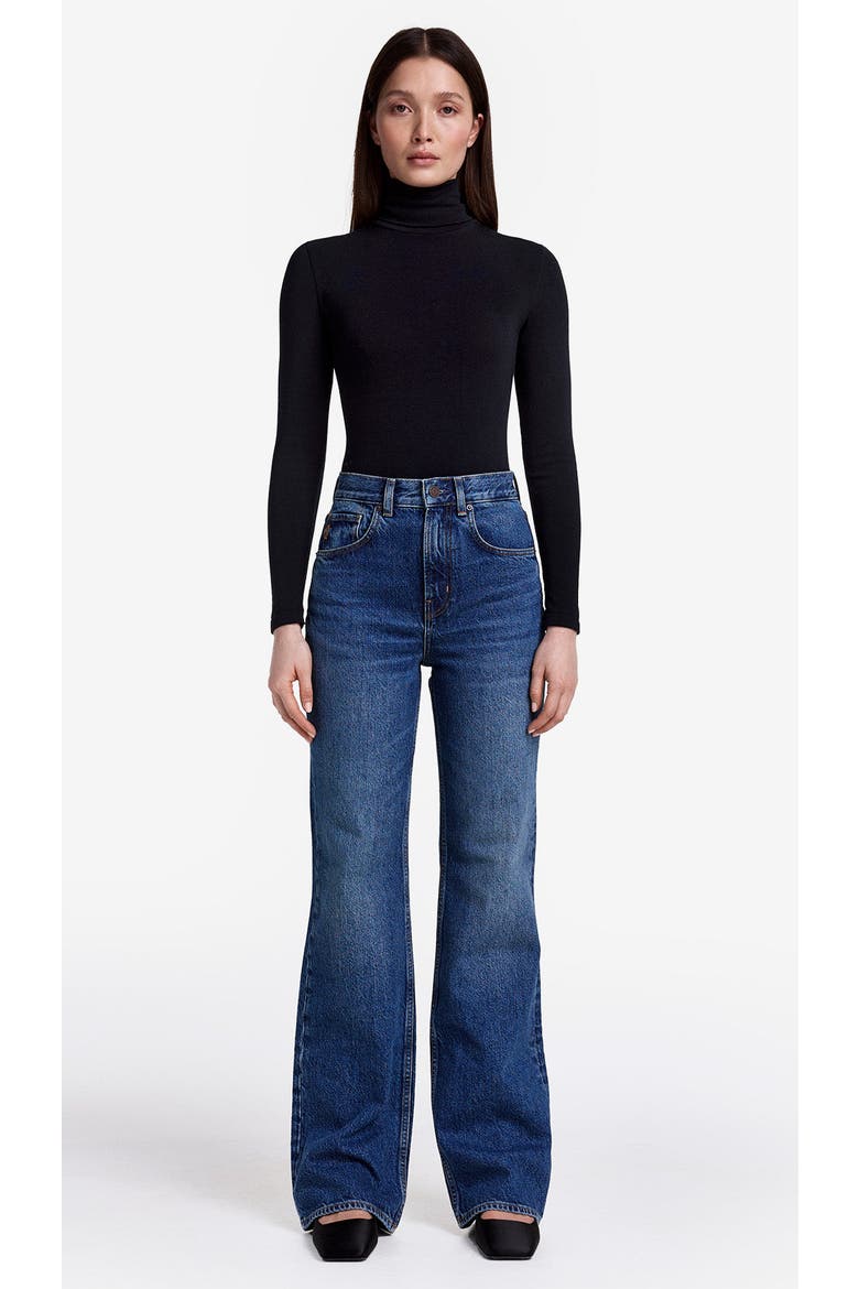 Owl High Rise Bootcut Jean, Main, color, Vintage Mid Blue