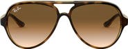 Ray-Ban Cats 5000 59mm Gradient Aviator Sunglasses