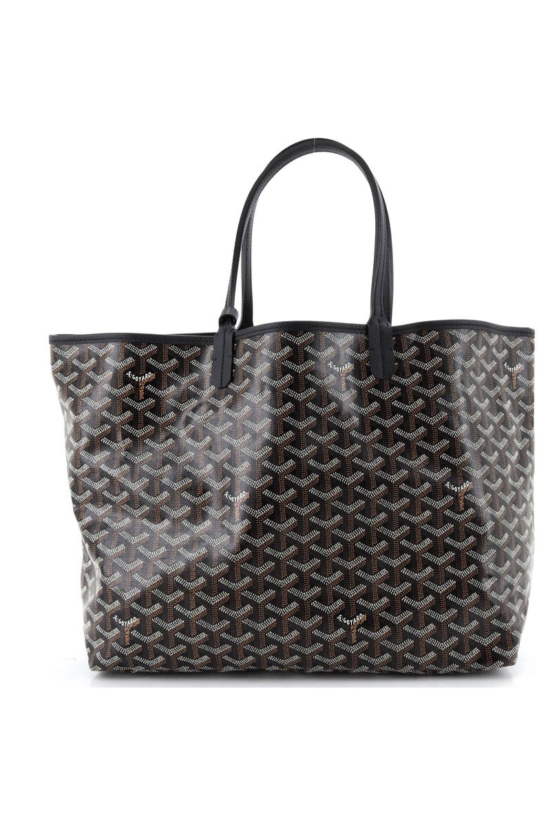 Pre-Owned Goyard Saint Louis Tote Coated Canvas PM, Alternate, color, Black