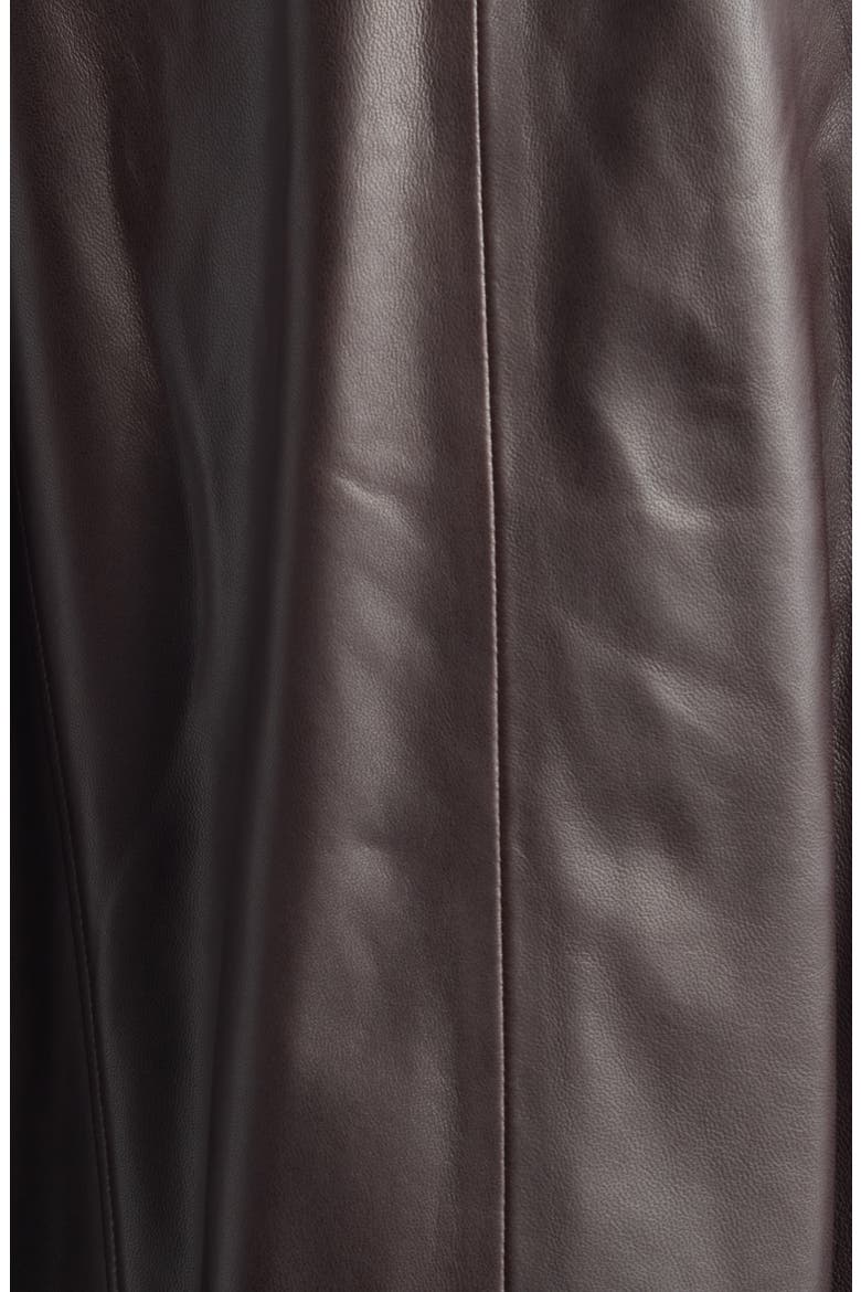 Lowen Leather Jacket, Alternate, color, DARK BROWN