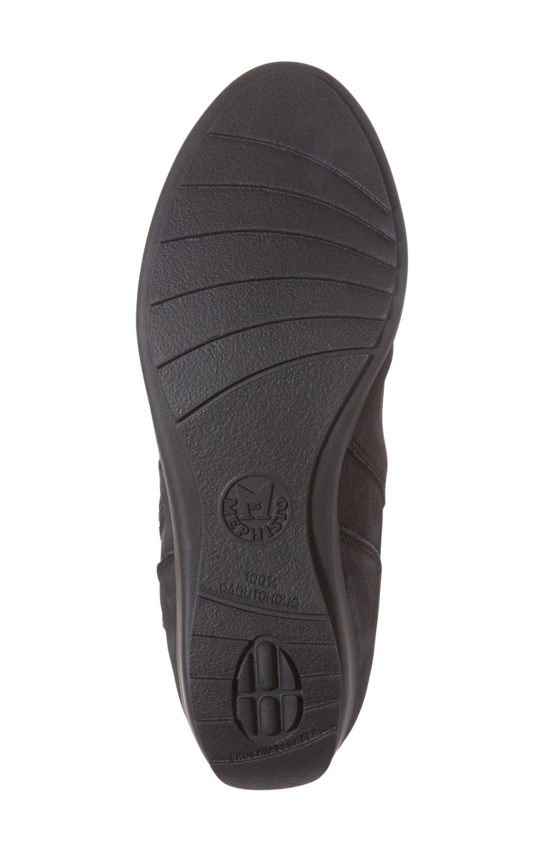 'Seddy' Bootie, Alternate, color, BLACK CALF LEATHER