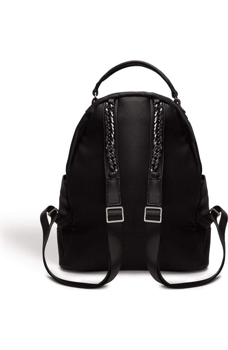 LaBante London Camberwell Quilted Vegan Backpack, Alternate, color, Black