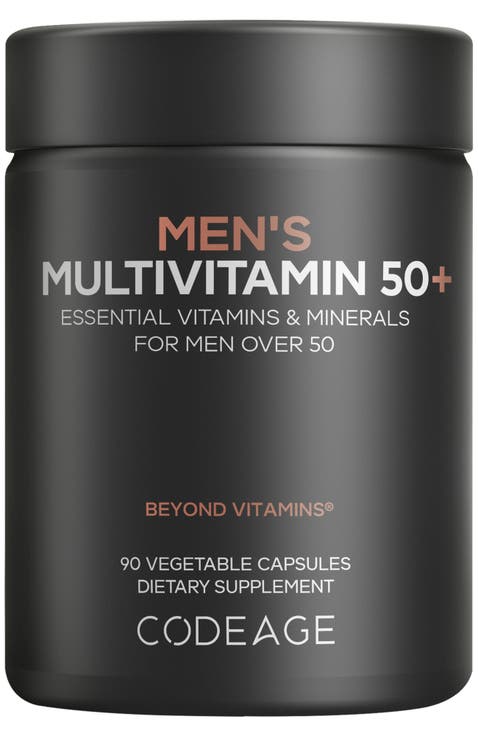 Men's Multivitamin 50+, Essential Minerals for Men Over 50