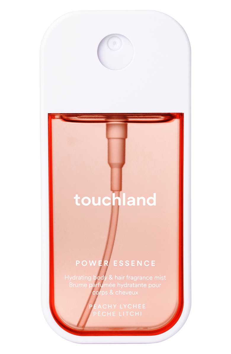 TOUCHLAND Power Essence Body & Hair Fragrance Mist, Main, color, Peach Lychee