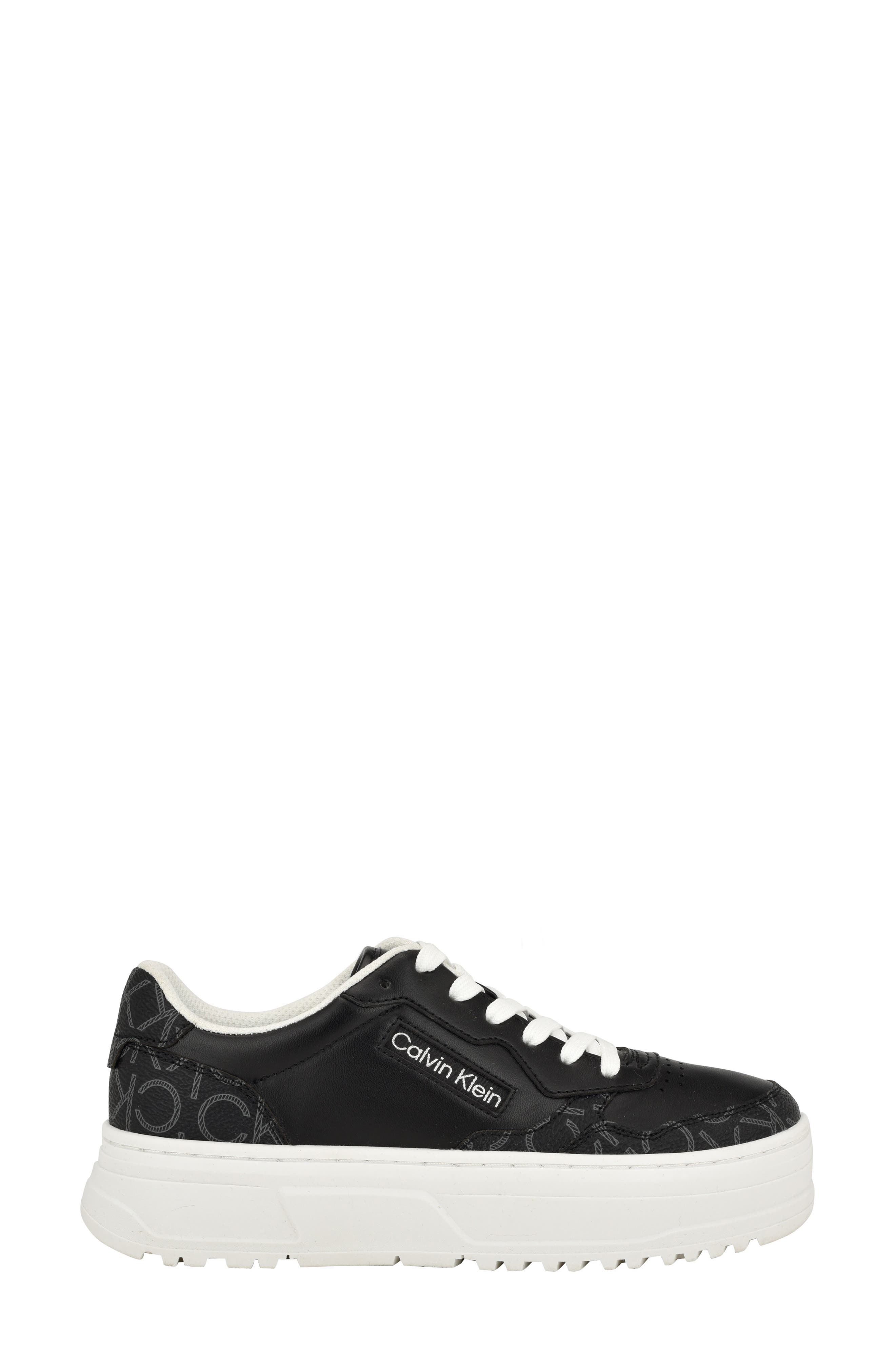 Calvin Klein Karyne Sneaker, Alternate, color, Black