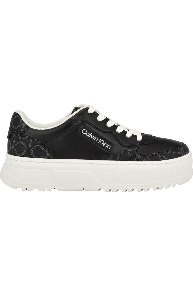 Calvin Klein Karyne Sneaker, Alternate, color, Black