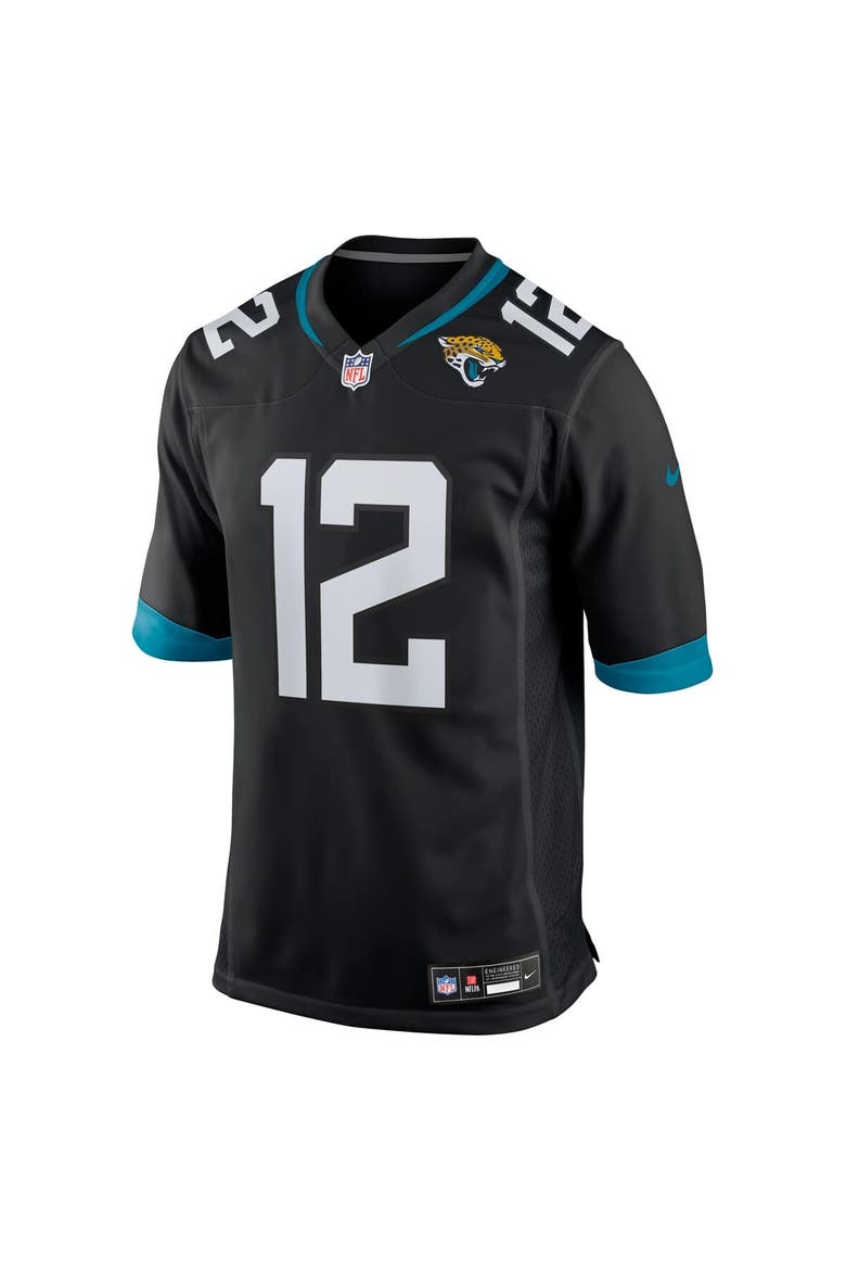 Men's Nike Travis Hunter Black Jacksonville Jaguars 2025 NFL Draft First Round Pick Alternate Game Player Jersey, Alternate, color, Black