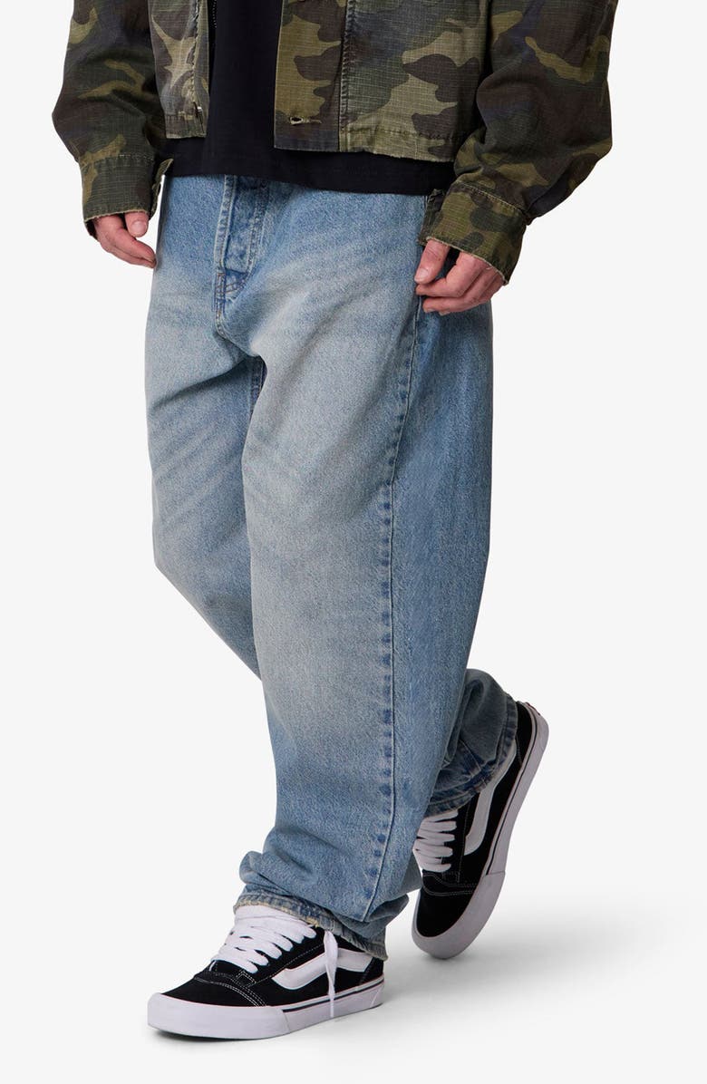 mnml Ultra Baggy Jeans, Alternate, color, Western Blue