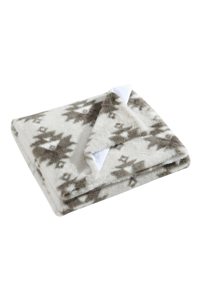 Clayton Throw Blanket, Main, color, LIGHT BEIGE