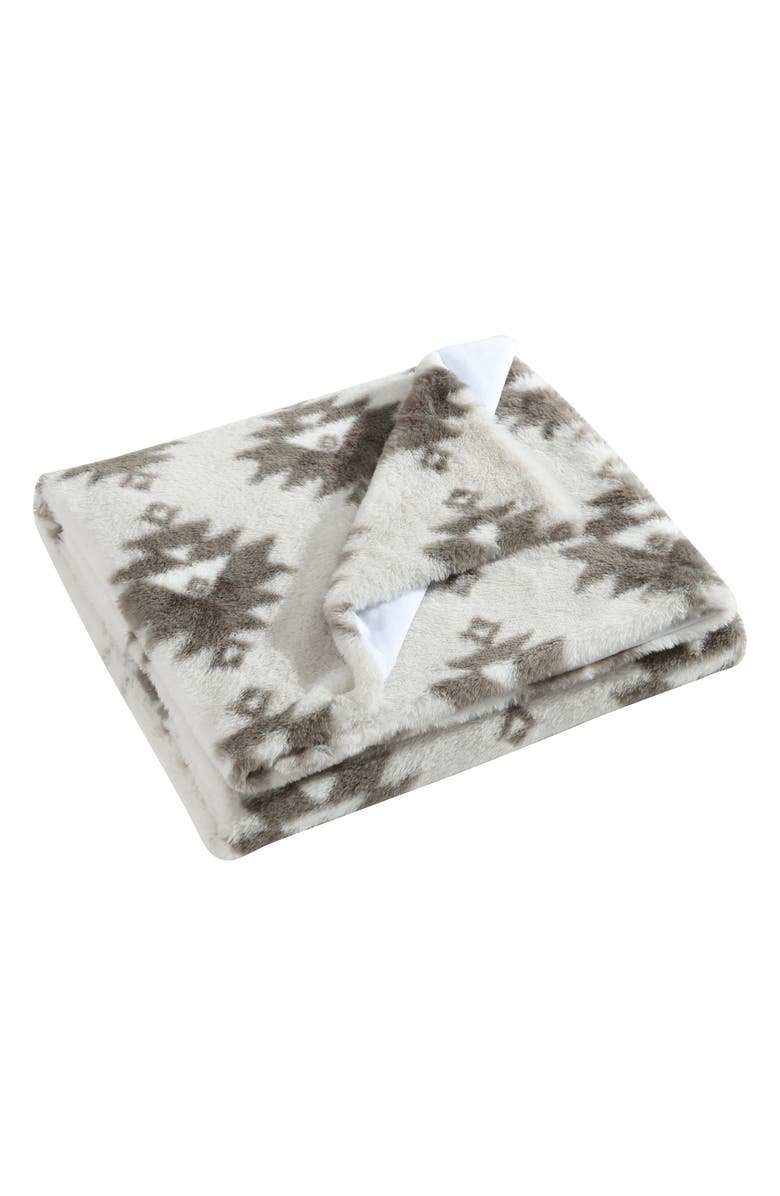 Wrangler Clayton Throw Blanket, Main, color, 