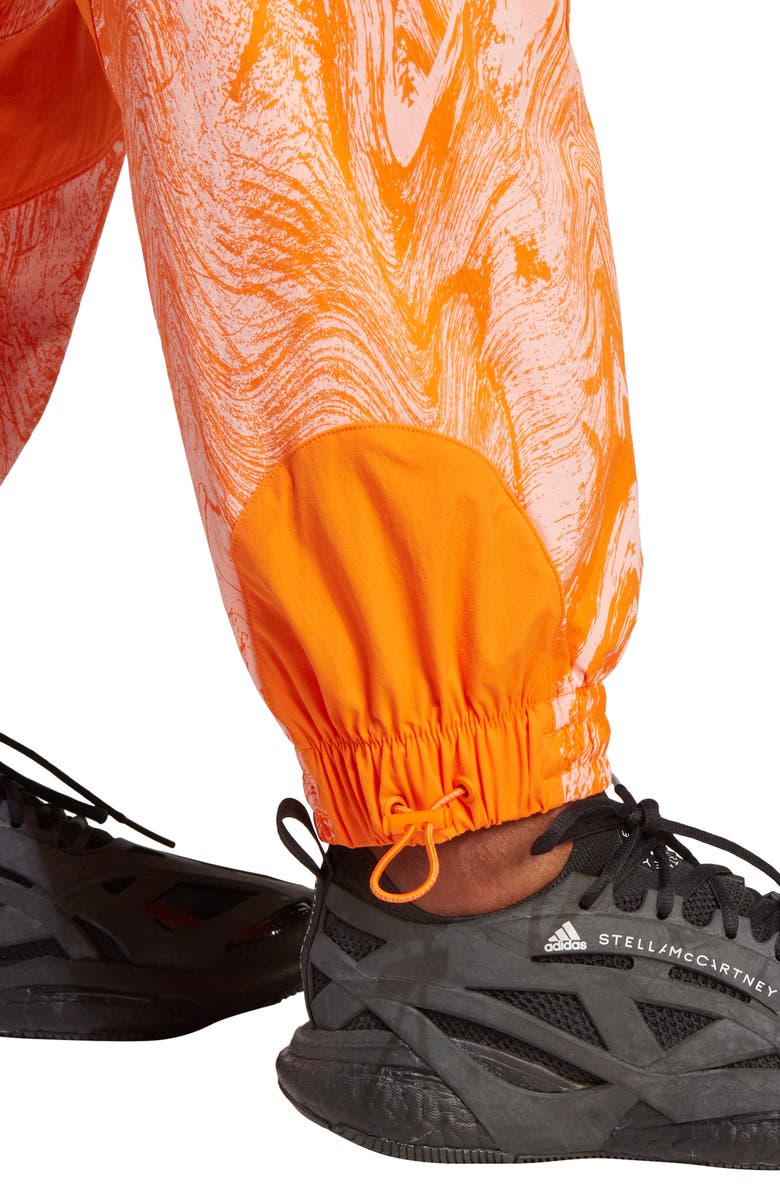 adidas by Stella McCartney Water Repellent Track Pants, Alternate, color, Light Flash Red