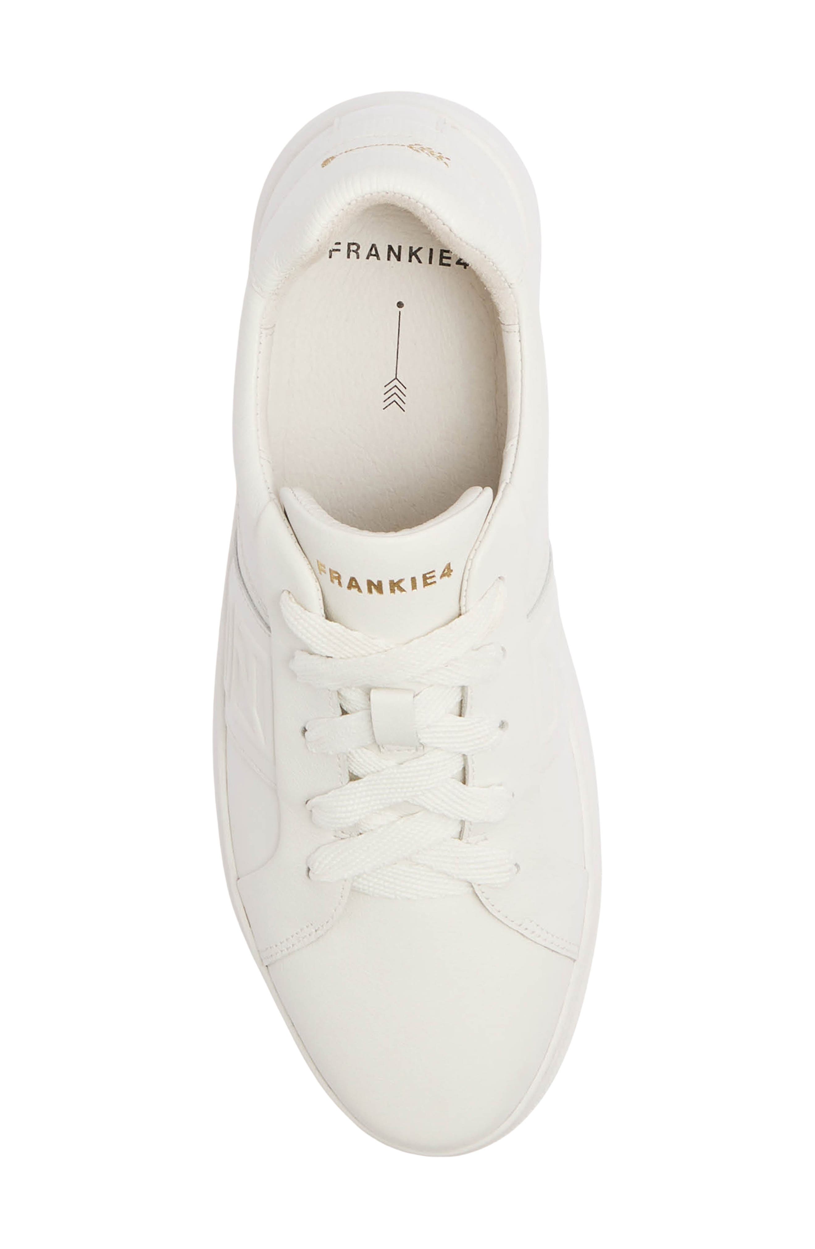 FRANKIE4 Riley II Platform Sneaker, Alternate, color, White