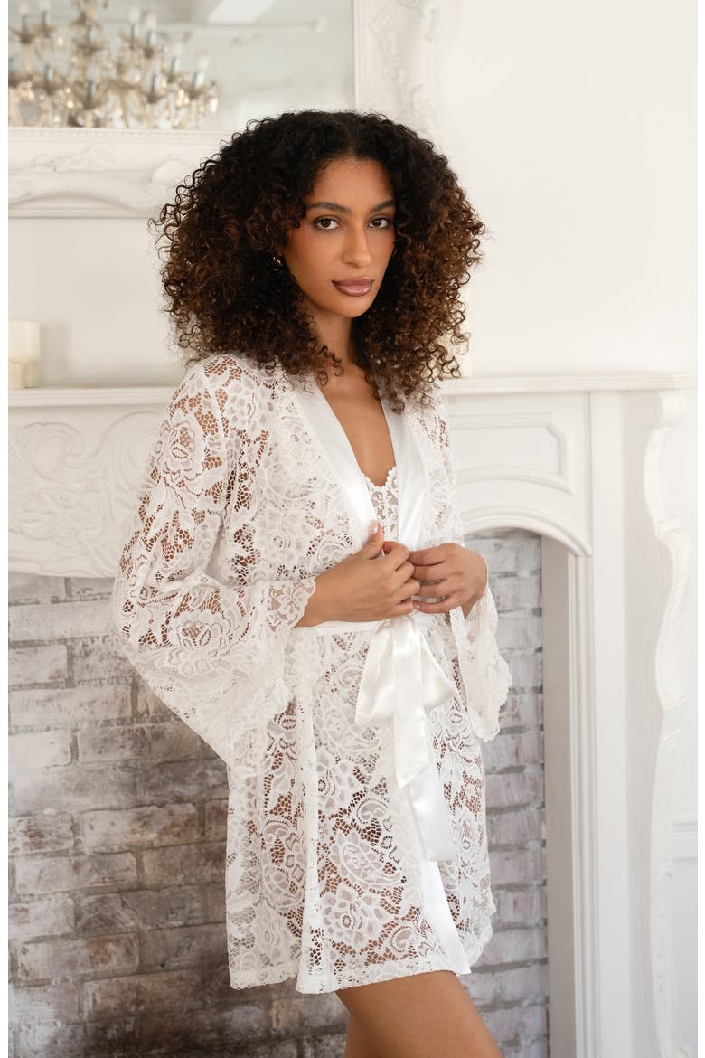 Brynleigh Lace Wrap, Alternate, color, IVORY